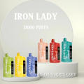 Iron Lady 10000Puffs Vape Pod E-Rokok Borong
